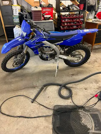 Bought brand new and hardly driven. Barely 10 hours on it. Will trade for Harley, Custom bike, steer...