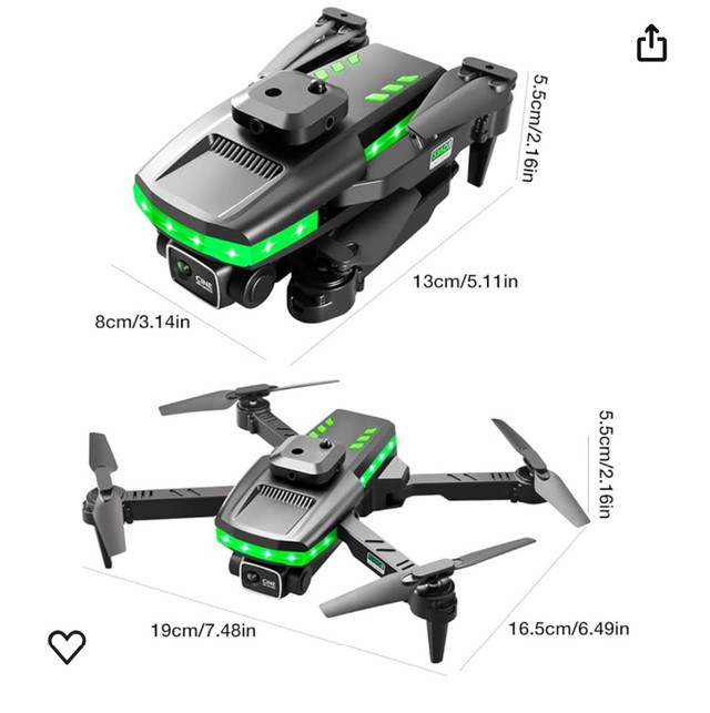 Drones for Adults,Foldable Drone with 4K Dual Camera | S 160 Dro in Other in Winnipeg - Image 4