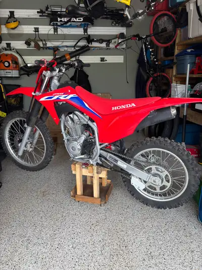 2022 Honda CRF250F Dirt Bike - 30 Hours. Bike is in great shape, all stock. Well maintained, runs gr...