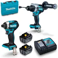 Ensemble Makita 18V perceuse + impact DLX2412T Prime gratuite