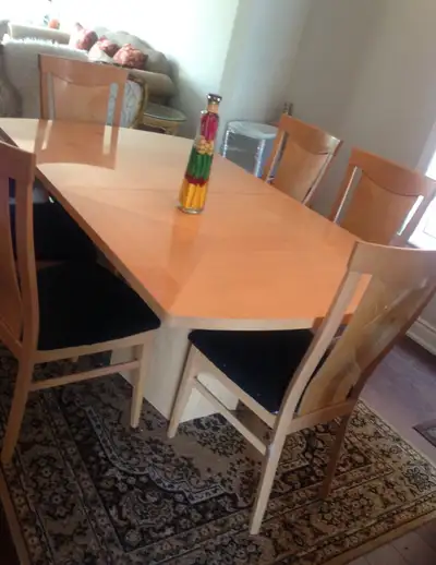 EXTENDABLE Italian Wood Dining Table , View more