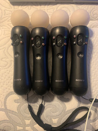 Sony Playstation Move Controllers. $25 Each