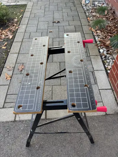 Folding work bench , View more