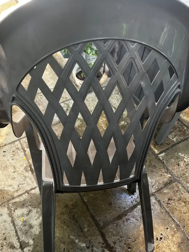 Plastic garden/home chairs 6 for $60 in Patio & Garden Furniture in Mississauga / Peel Region - Image 7