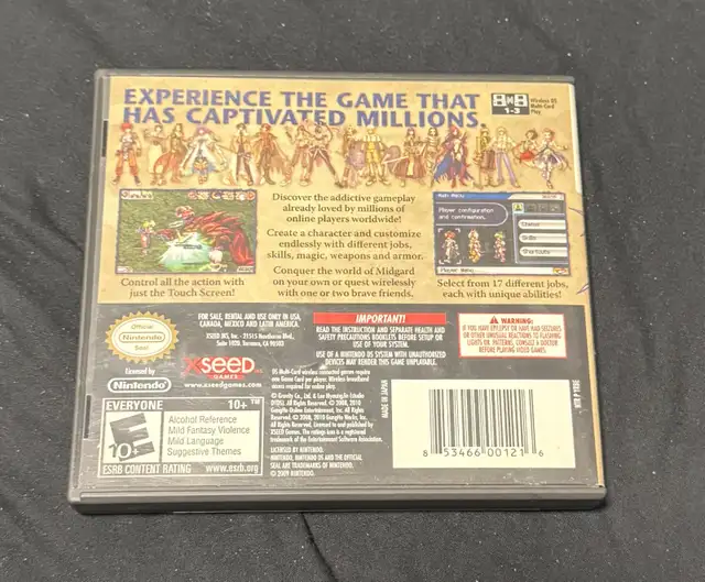 Nintendo DS: Ragnarok in Nintendo DS in Calgary - Image 3