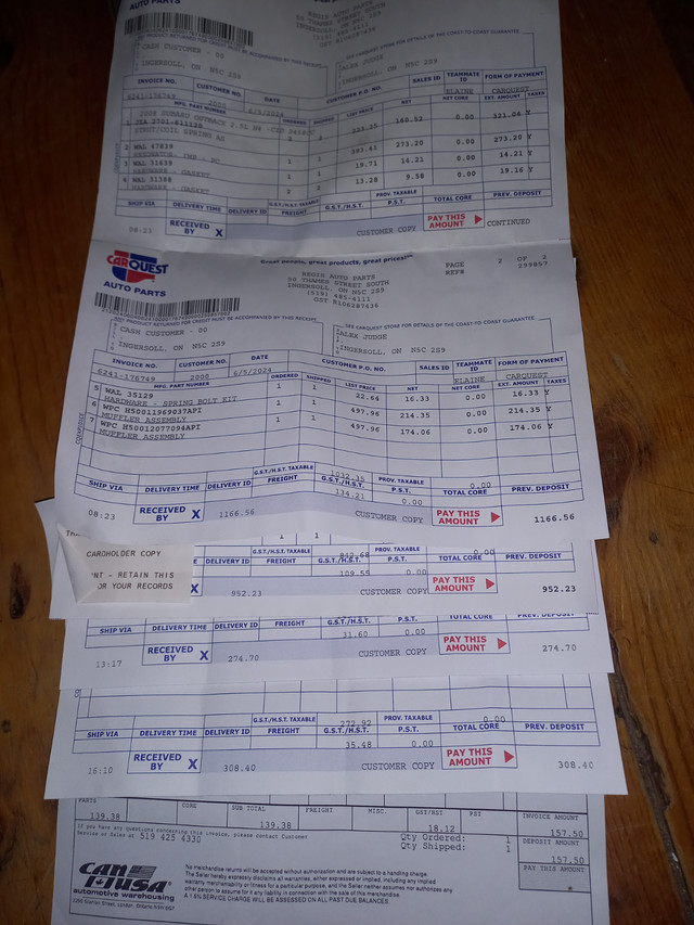 2008 Subaru Outback parts/fix up in Cars & Trucks in Woodstock - Image 4