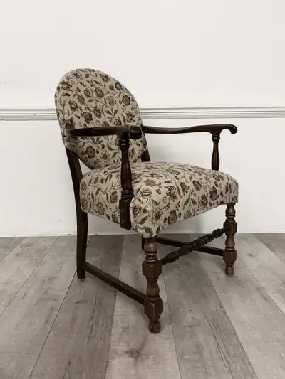 floral antique chair , View more