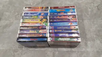 VHS Walt Disney Tapes Cassette For Kids, View more