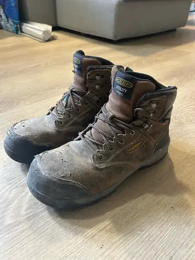 KEEN Steel toe work boots, View more