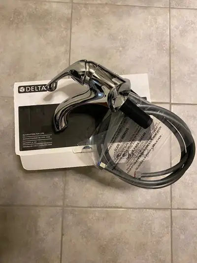 Brand new delta bathroom faucet