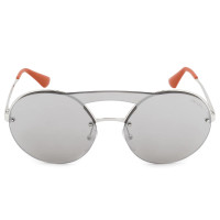 Prada Mirror Lenses Round Sunglasses NWOT Made in Italy