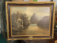 Oil Painting | Tell Chapel on Lake Lucerne