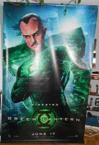 GREEN LANTERN Affiche de cinéma géante en toile 5' x 8'