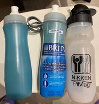 Sport bottles Nikken PiMag Brita filter bottles 