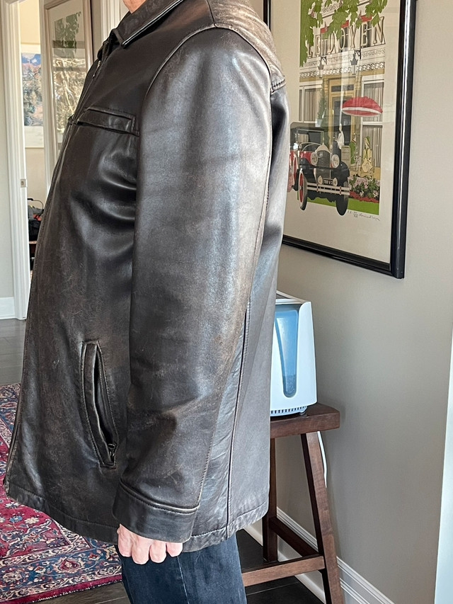 Men’s leather jacket  in Men's in Stratford - Image 2