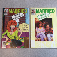 Married With Children COMIC Books by NOW #2, #3, #5 1990-1991