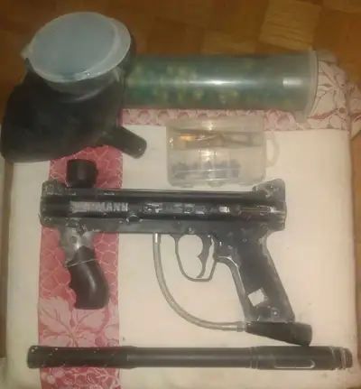 Tippmann 98 custom paintball marker, View more