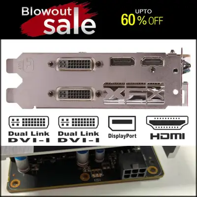 XFX R7770 Ghost1GB Radeon GPU w/Dual DVI + HDMI & DisplayPort, View more