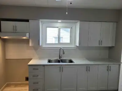Heat, hydro and water included. First floor unit..3 steps. Newly renovated. Quiet fourplex. No pets,...