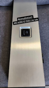 Arc Audio X2 2500.1 mono amplifier 