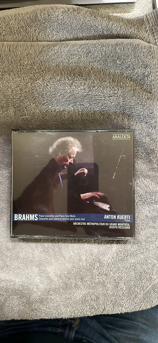 CD Brahms Piano Concertos And Piano Soski Works, Anton Kuerti Pi in CDs, DVDs & Blu-ray in Ottawa