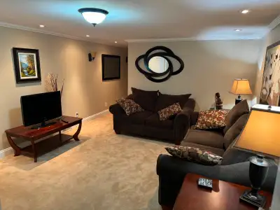 Price reduced. Fully furnished 2 Bedroom (1 large bedroom plus medium sized office/den apartment in...