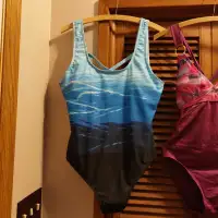 WOMENS SWIMSUIT 1 NEW BLUE ONE