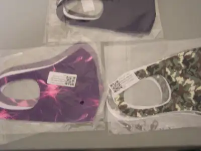 Unisex Reusable Colorful Fabric Face, View more