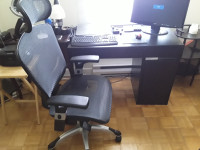 Office Desk and chair.
