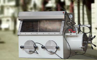 New Laboratory Small Stainless Steel Vacuum Glove Box