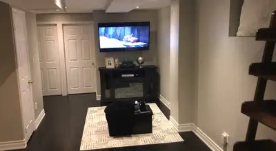Basement Bedroom Avail as of Sep 1st in North Oshawa Home Basement Bedroom Suites For Rent in North...