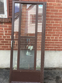 Glass door 32x80”