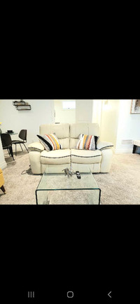 One bedroom fully furnished suite with walk-in closet available 