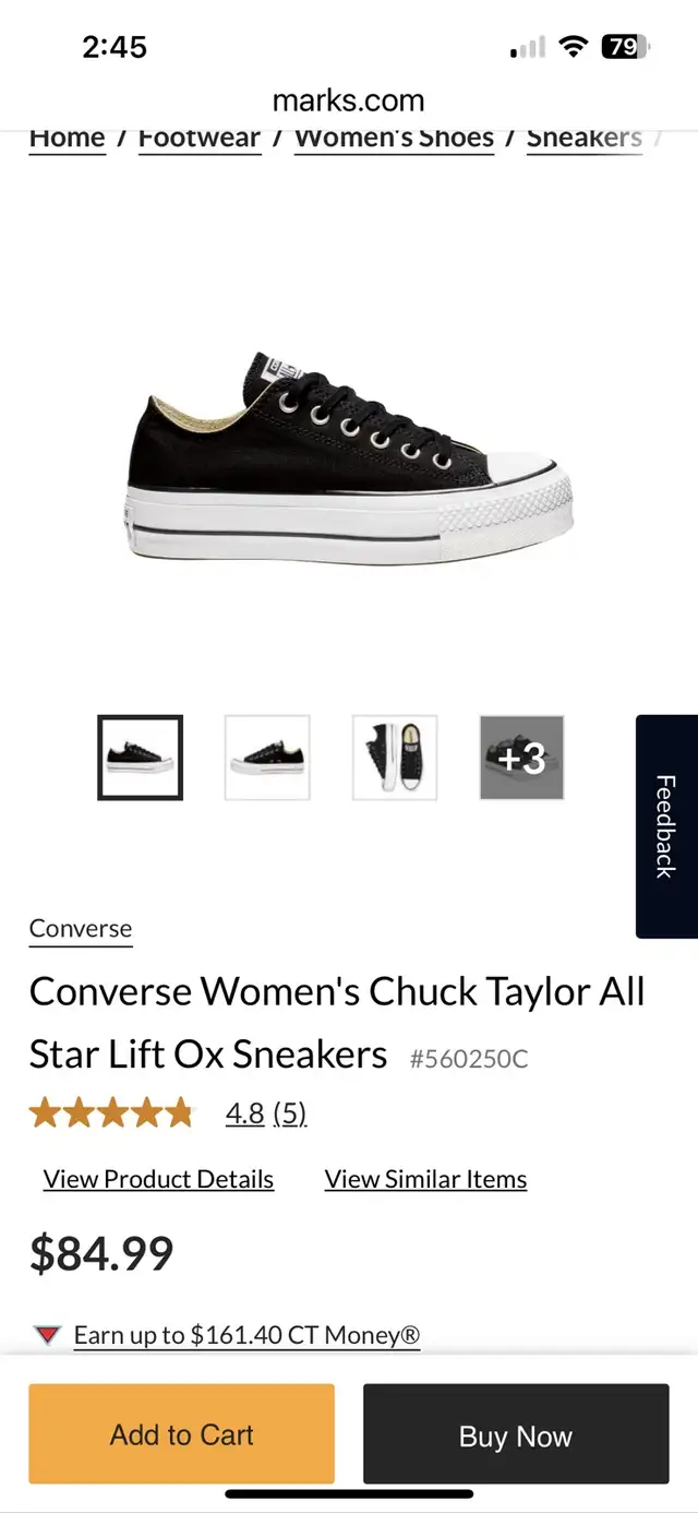 Converse Chuck Taylor’s in Women's - Shoes in Kitchener / Waterloo - Image 2
