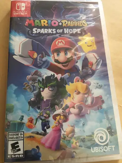 Nintendo switch Mario +Rabbids Sparks of Hope Game, View more