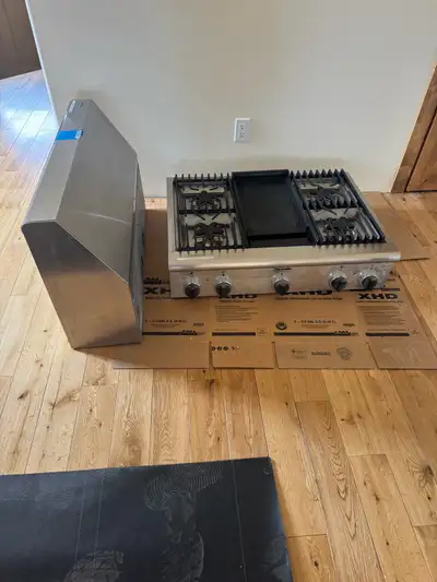 Thermador 36” Rangetop with griddle, View more