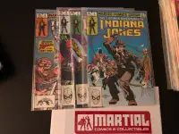 Further Adventures of Indiana Jones lot of 4 comics $35 OBO