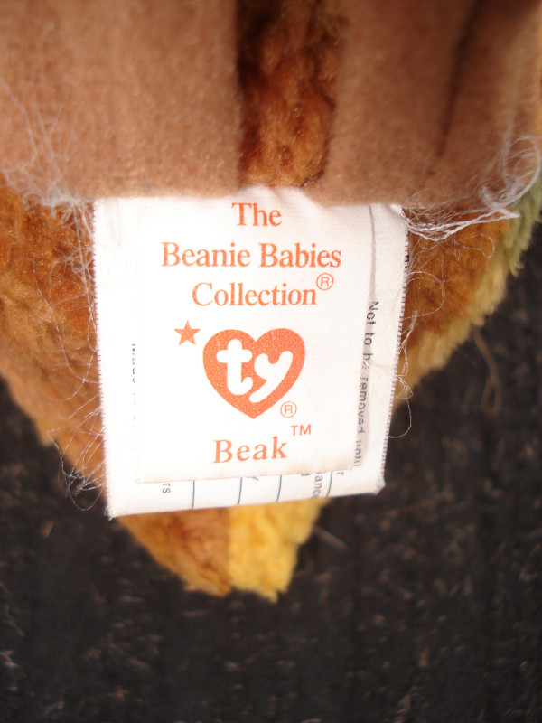 Beanie Baby "Beak" Kiwi in Toys in Charlottetown - Image 3
