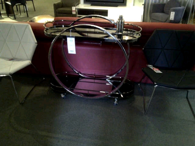 Deboer's Chrome Black Glass Bar Cart $400 in Other in City of Toronto - Image 3