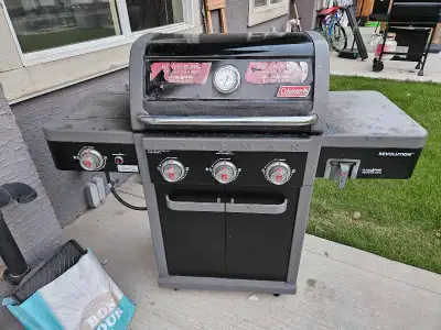 I'm selling a used Coleman Revolution propane BBQ, perfect for grilling enthusiasts! It's seen some...