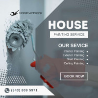 Full Painting Solution - Expert and Trusted ! (343) 809 5971