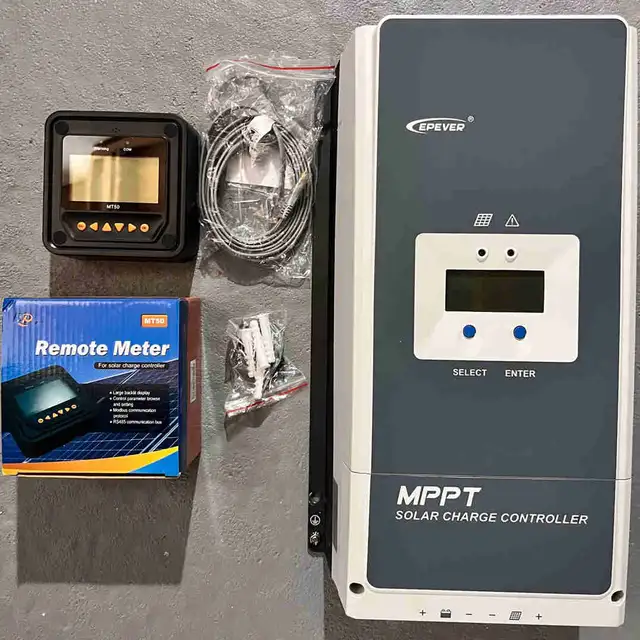 EPEVER MPPT Solar Charge Controller w/ Remote