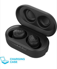 NEW JBuds Air True Wireless + Charging Case, Black
