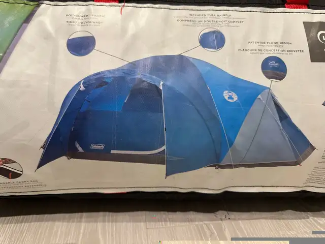 Coleman 8 person Camping Tent in Fishing, Camping & Outdoors in Markham / York Region - Image 3