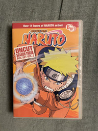 Naruto Season 3 box set volume 2 DVD anime