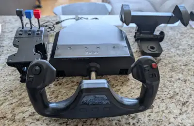 Saitek (Logitech) Pro Flight Yoke System and Throttle Quadrant, View more