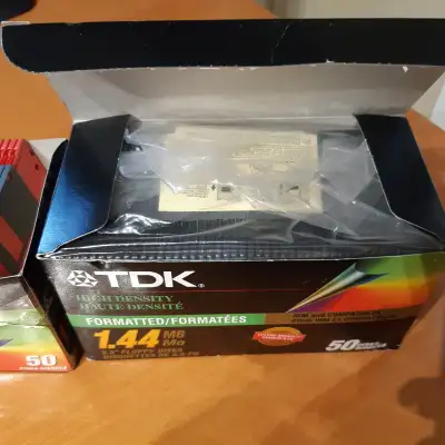 New Formatted 3.5 floppy disks., View more