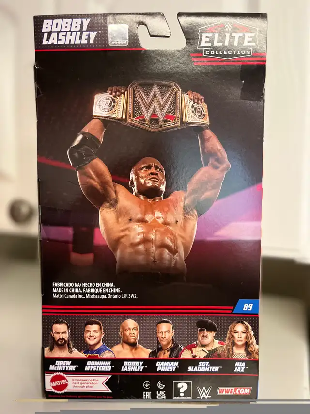 Bobby Lashley Wrestling WWE Mattel Elite Action Figure Series 89 in Toys & Games in Hamilton - Image 10