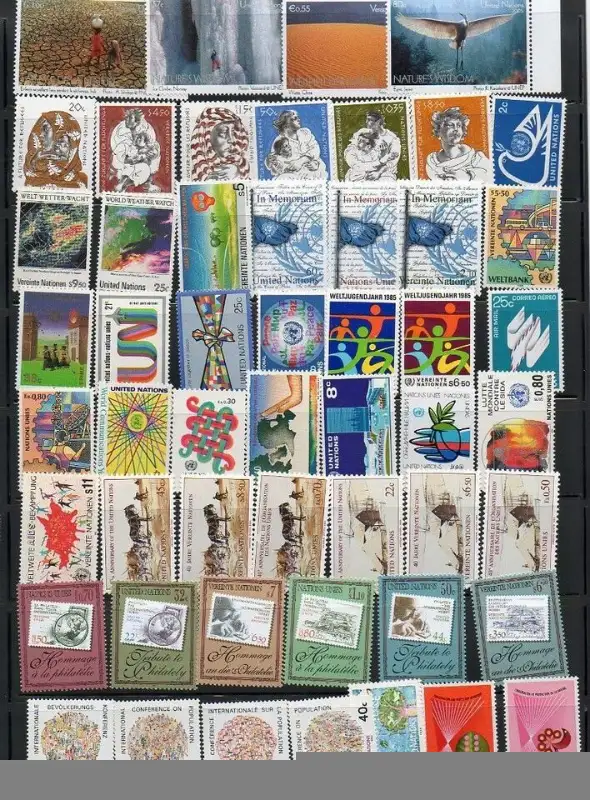 Over 600 UNITED NATIONS STAMPS MNH FROM US, VIENNA, SWITZERLAND in Hobbies & Crafts in Mississauga / Peel Region - Image 5
