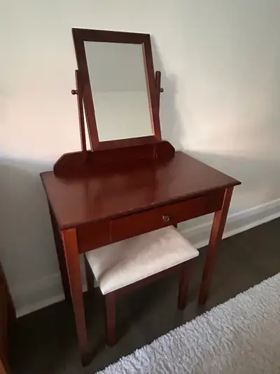 Vanity with Stool for Sale!, View more